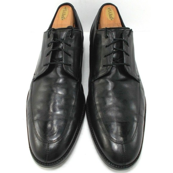 Cole Haan C11627 Mens Black Leather Split-Toe Oxfords Formal Shoes Sz 12M A0711